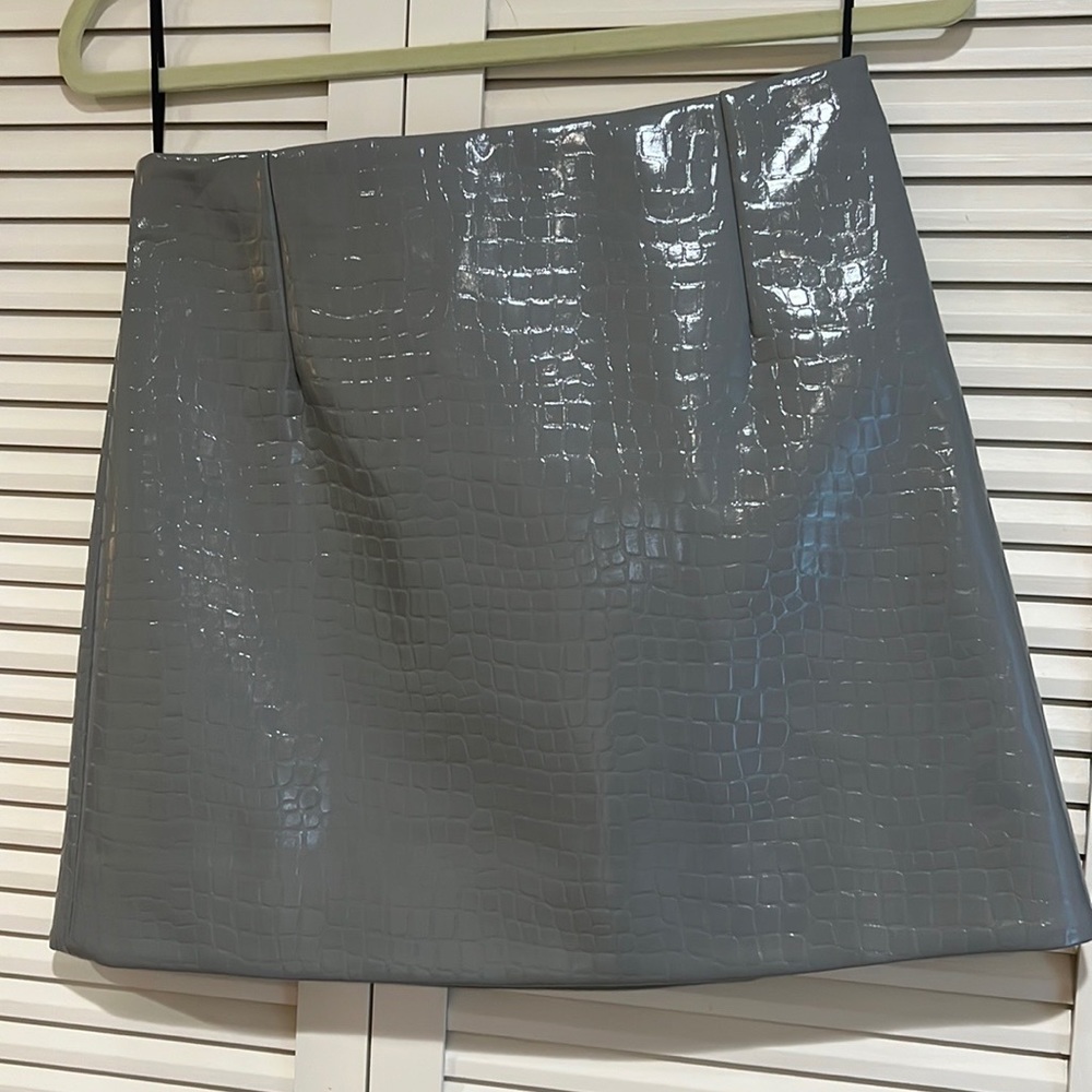 Tibi crock Embossed skirt fully lined brand new with tag
